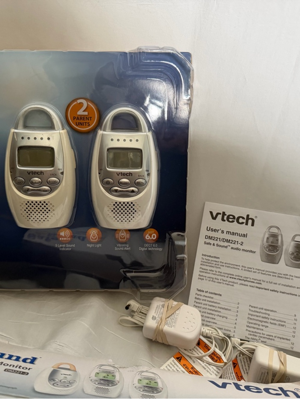VTech Baby Audio Monitor - 2 Parent Units - Picture 2 of 3
